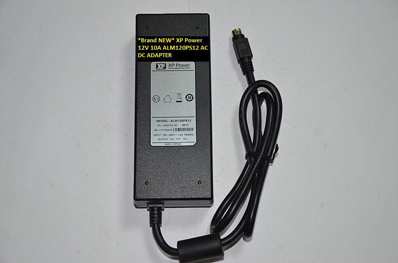 *Brand NEW* XP Power AC100-240V 12V 10A AC DC ADAPTER ALM120PS12